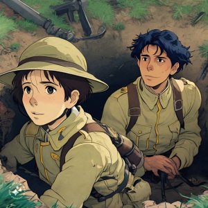 Ghibli-animation-of-soldiers-in-the-trenches (12).jpeg