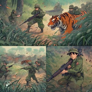 Ghibli-animation-of-soldiers-in-camoflauge-uniforms-fighting-tigers (11).jpeg