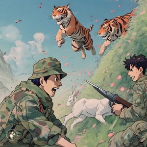 Ghibli-animation-of-soldiers-in-camoflauge-uniforms-fighting-tigers (6).jpeg