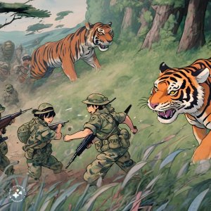 Ghibli-animation-of-soldiers-in-camoflauge-uniforms-fighting-tigers (4).jpeg