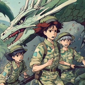 Ghibli-animation-of-soldiers-in-camoflauge-uniforms-fighting-dragons (15).jpeg