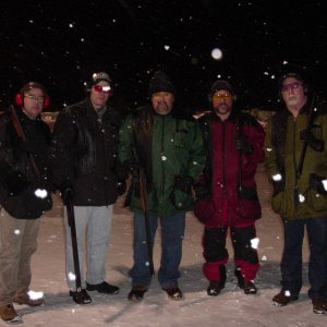 Team in winter