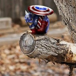 Superhero Squirrels Captain America